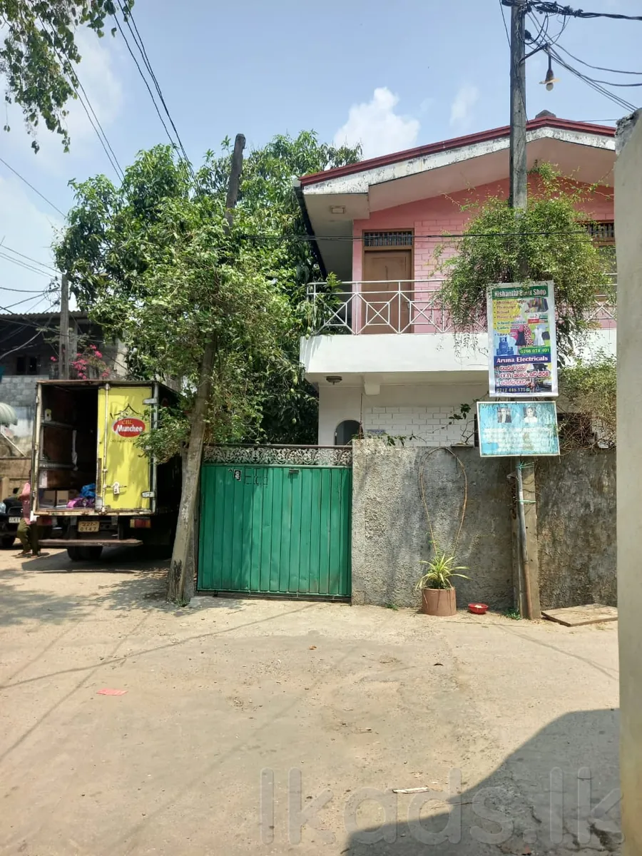 Land with Two-Story House + Shop Room + 04 Annex Units for Sale in Colombo District