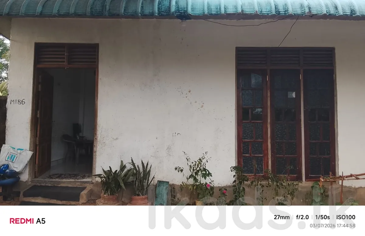 HALF COMPLETED HOUSE FOR SALE IN HALBARAWA, KALUTARA | 10.5 Perches