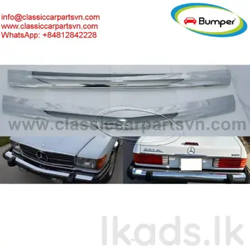 Mercedes R107 C107 W107 SL/SLC US style Bumpers