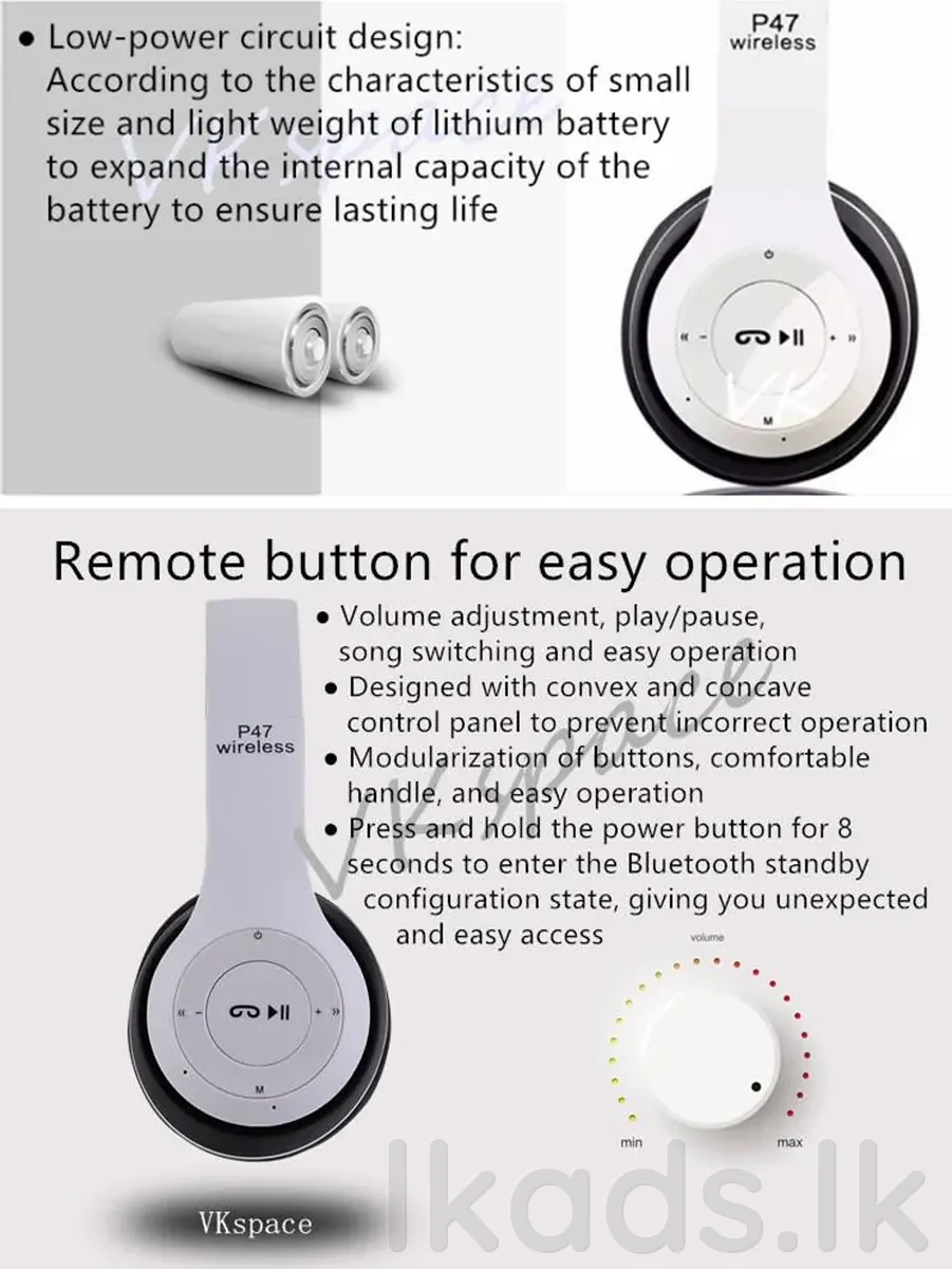 Beats P47 Bluetooth Wireless Headphone photo 2