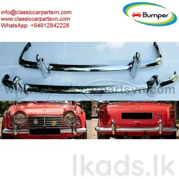 Triumph TR4A, TR4A IRS, TR5, TR250 Bumpers (1965-1969)