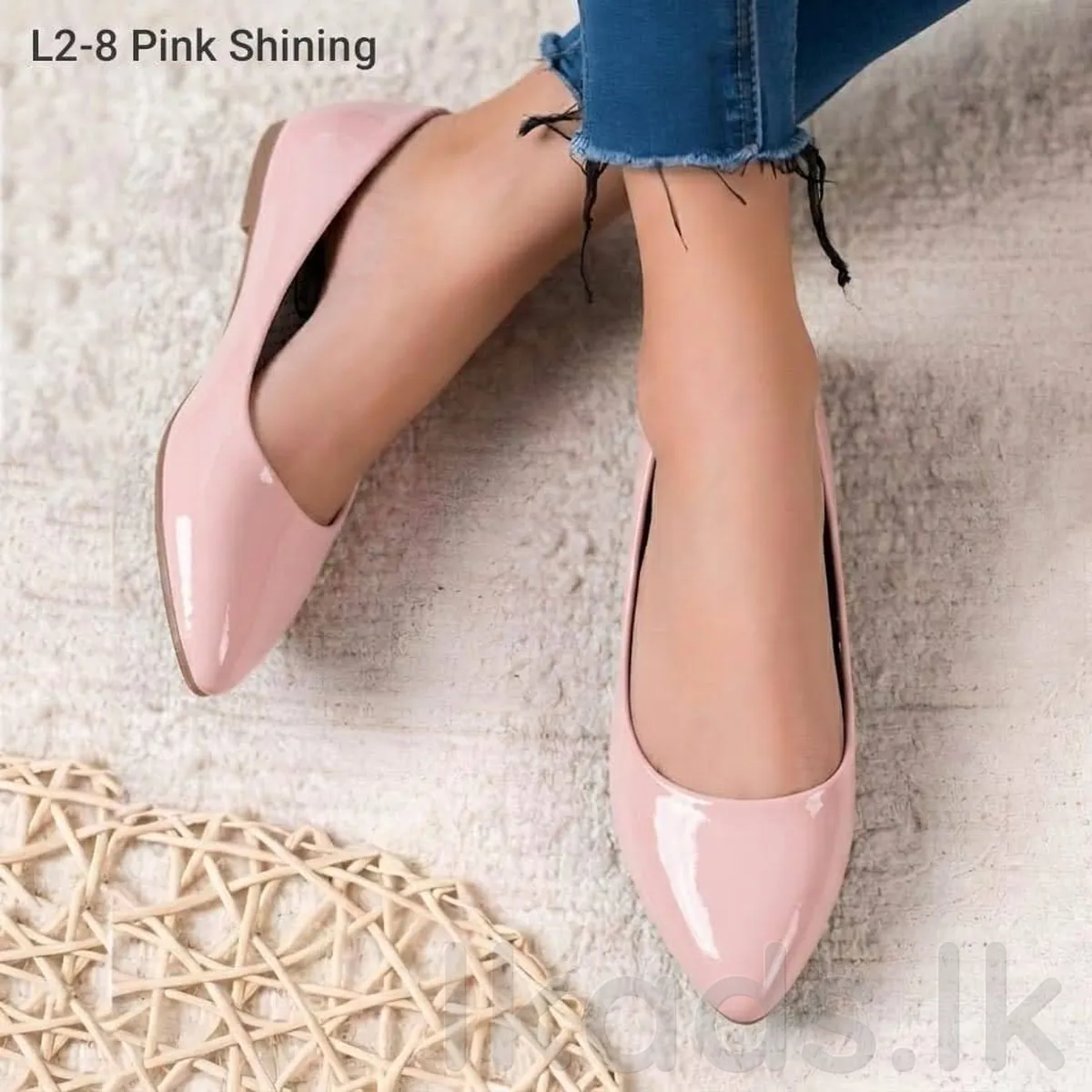 Premium Shining Pointed Toe Flat Shoes for Women photo 4