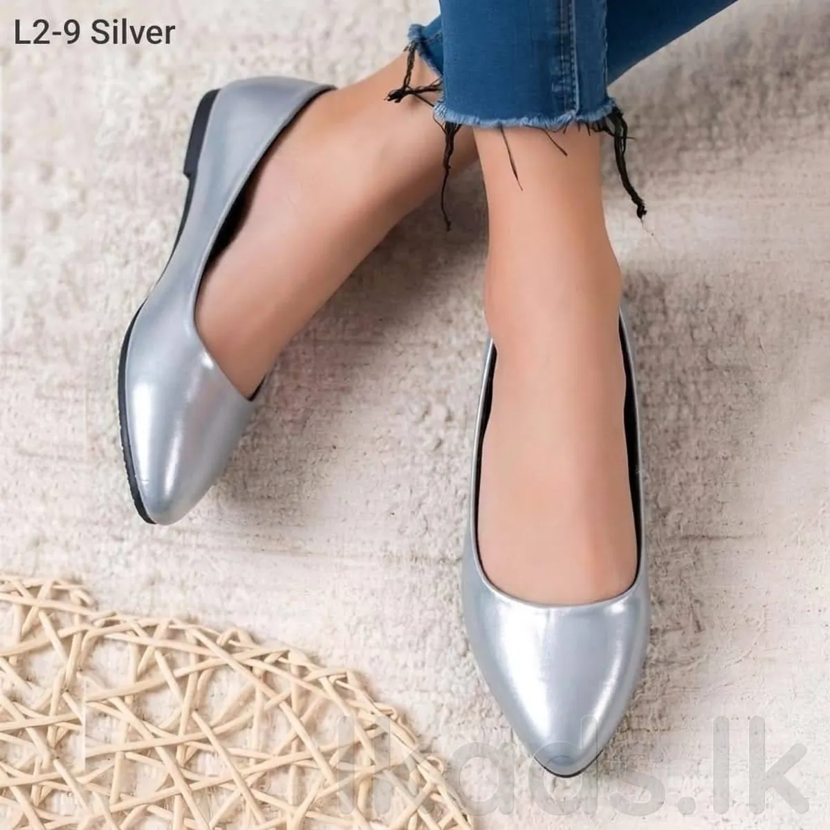 Premium Shining Pointed Toe Flat Shoes for Women photo 5