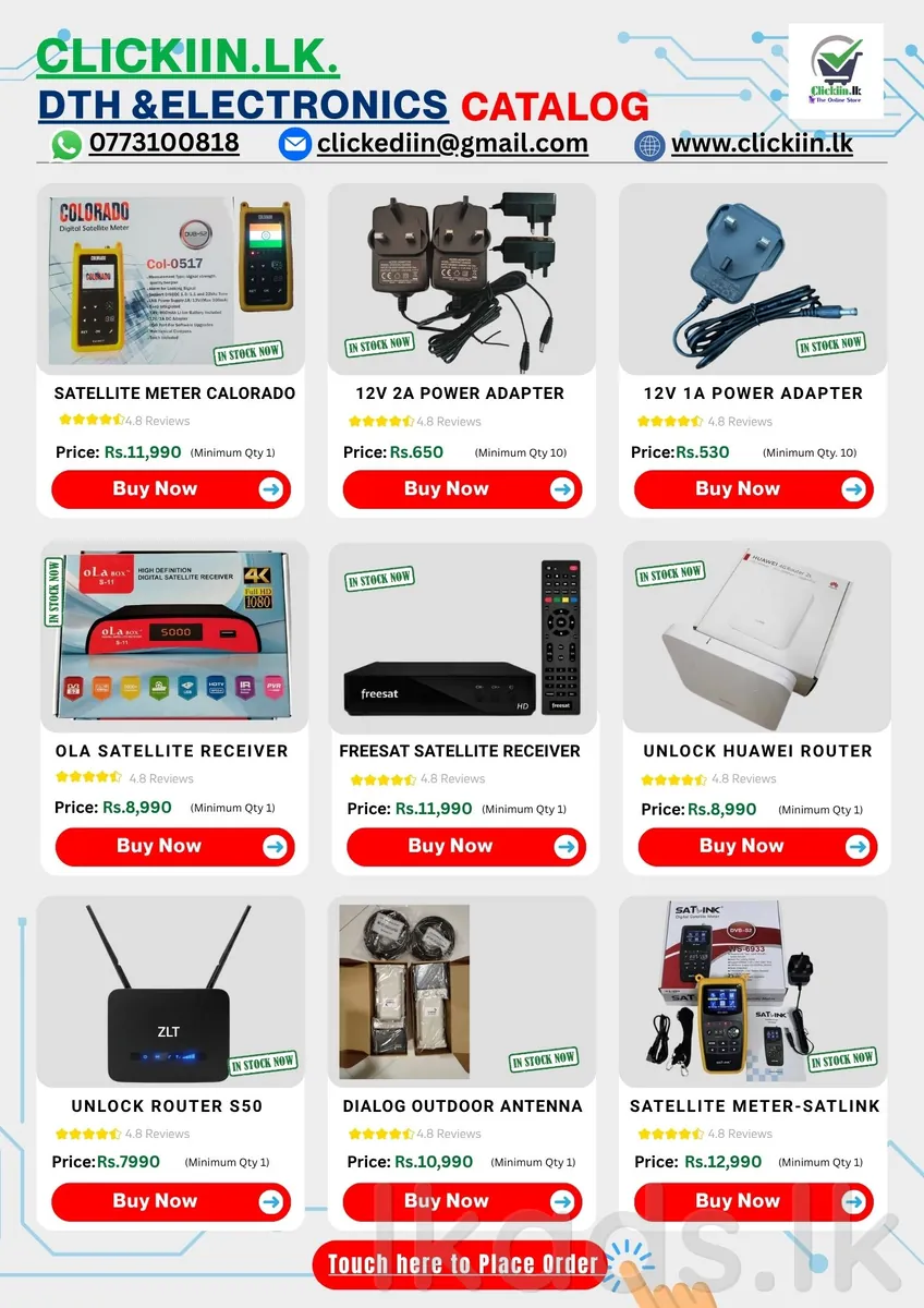CLICKIIN.LK DTH & ELECTRONIC PRODUCTS WHOLESALE photo 3