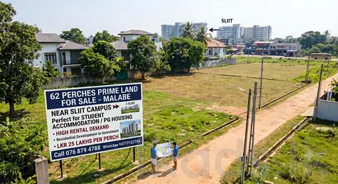 Land for Sale in Malabe – 62 Perches