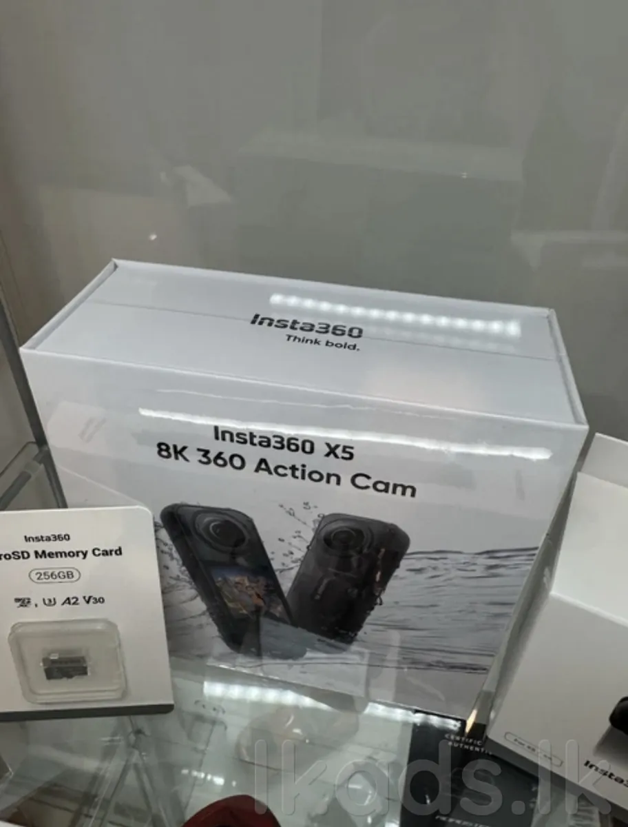 New Sealed INSTA360 X5 8K 360° Action Camera with All accessories+ Warranty. in Jaffna, Jaffna