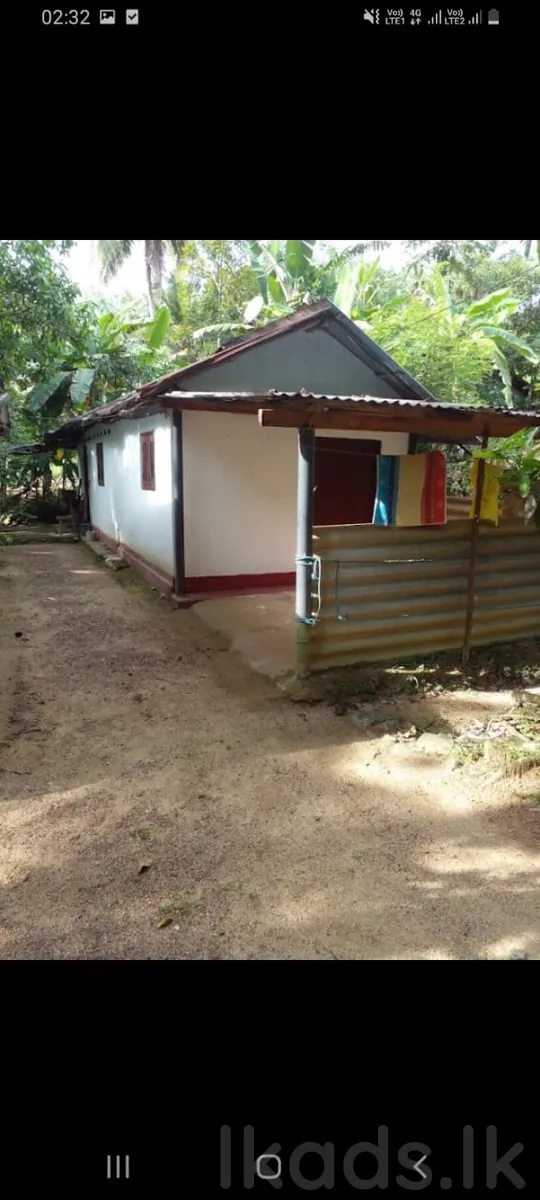 හොරණ - පොරුවදන්ඩ – කුඩා නිවසක් සමග ඉඩමක් විකිණීමට – පර්චස් 40 in Kalutara, Horana