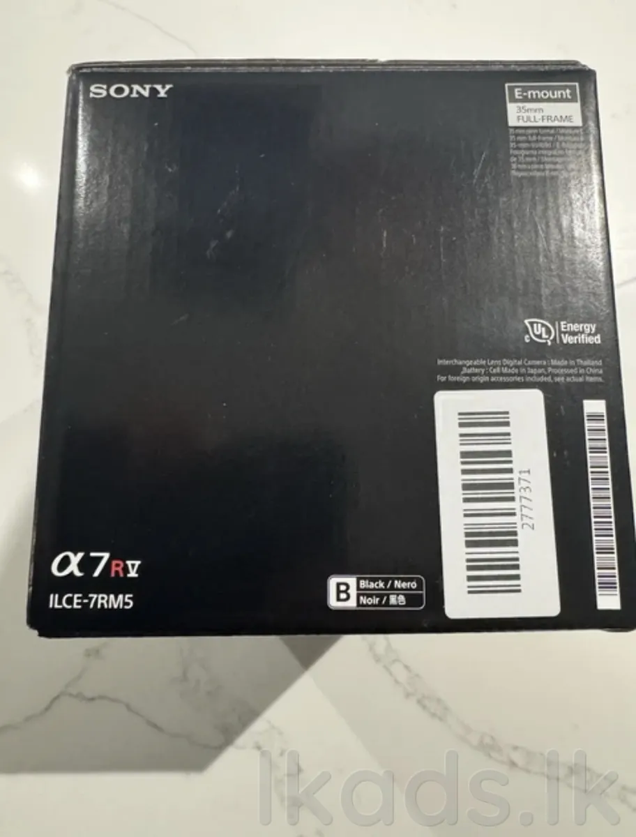 Brand New Sony A7RV Mirroless Digital Camera  Body Only. photo 2