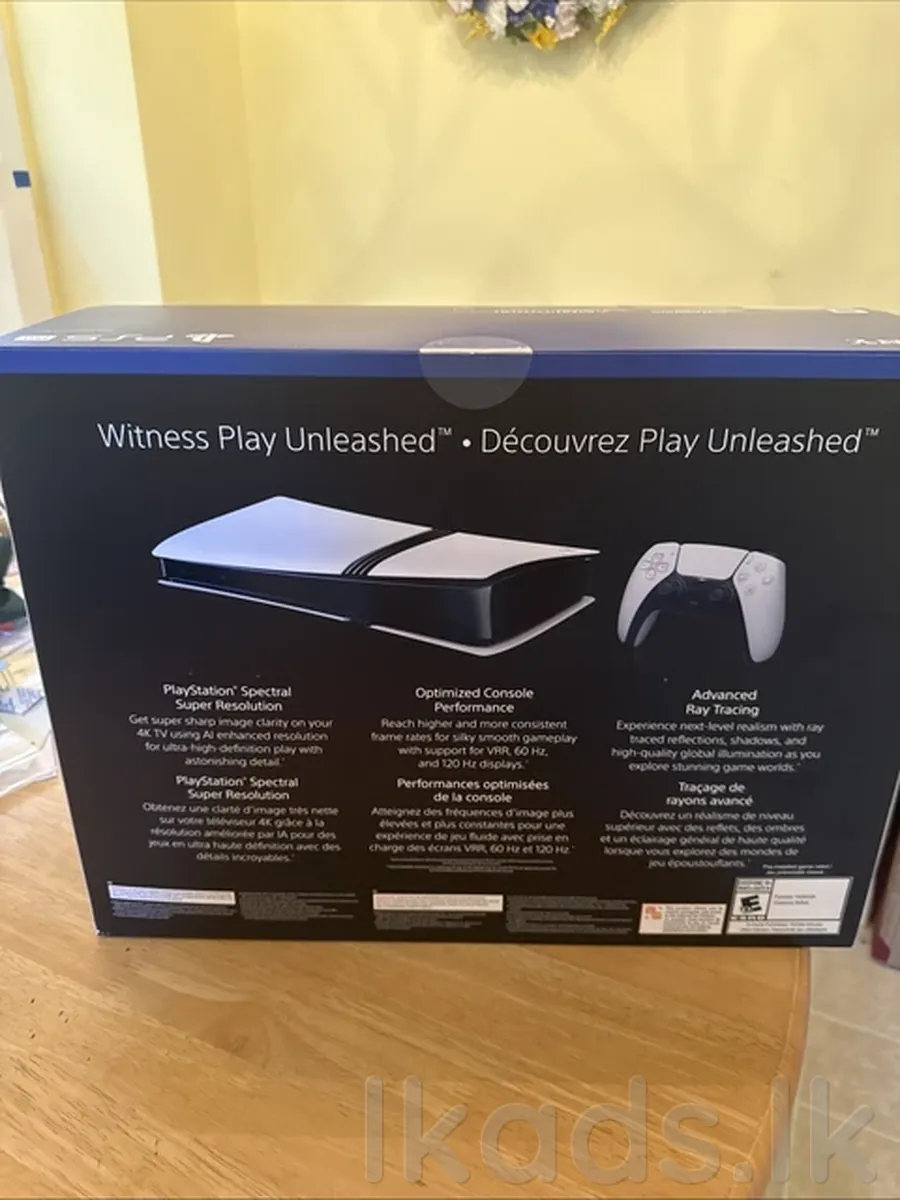 Factory Sealed PlayStation 5 Pro – Digital Edition (2TB SSD) photo 2