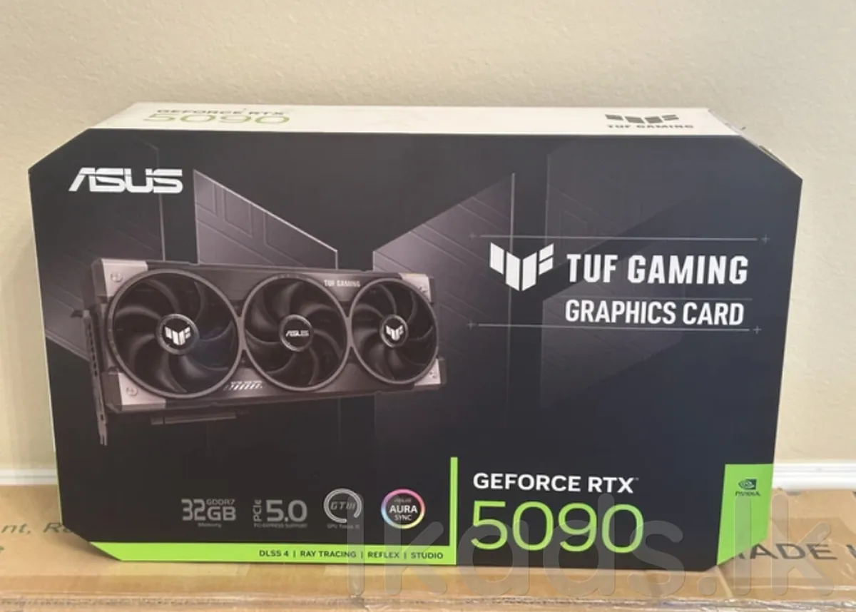 NEW ASUS GEFORCE RTX 5090 TUF GAMING OC EDITION GRAPHICS CARD. in Jaffna, Columbuthurai