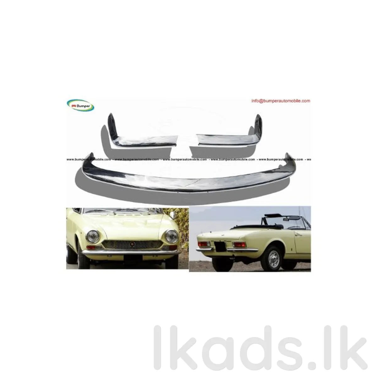 Fiat (1957-1975) Bumper Parts for Classic car photo 2