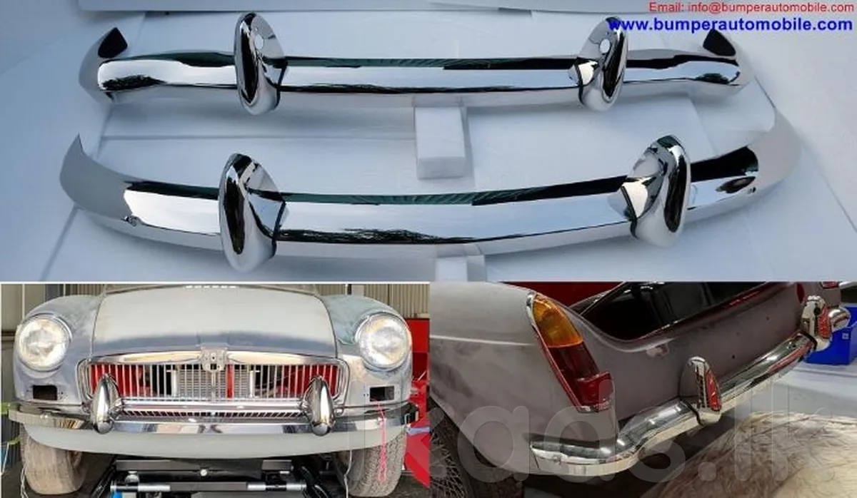 MGB (1962-1974) and MGB GT Split 1970 bumper classic car photo 2