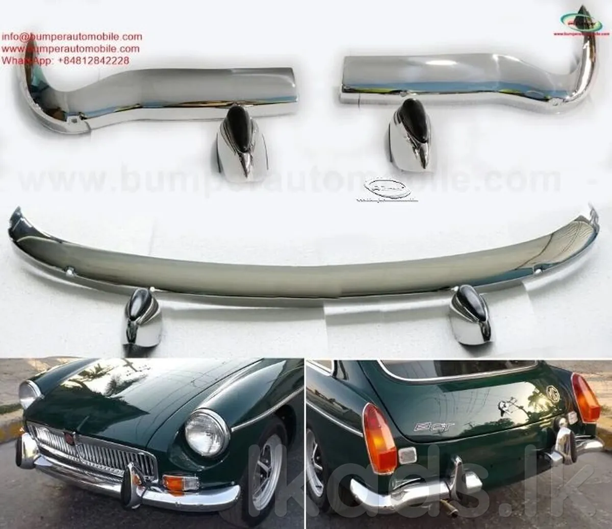 MGB (1962-1974) and MGB GT Split 1970 bumper classic car photo 4