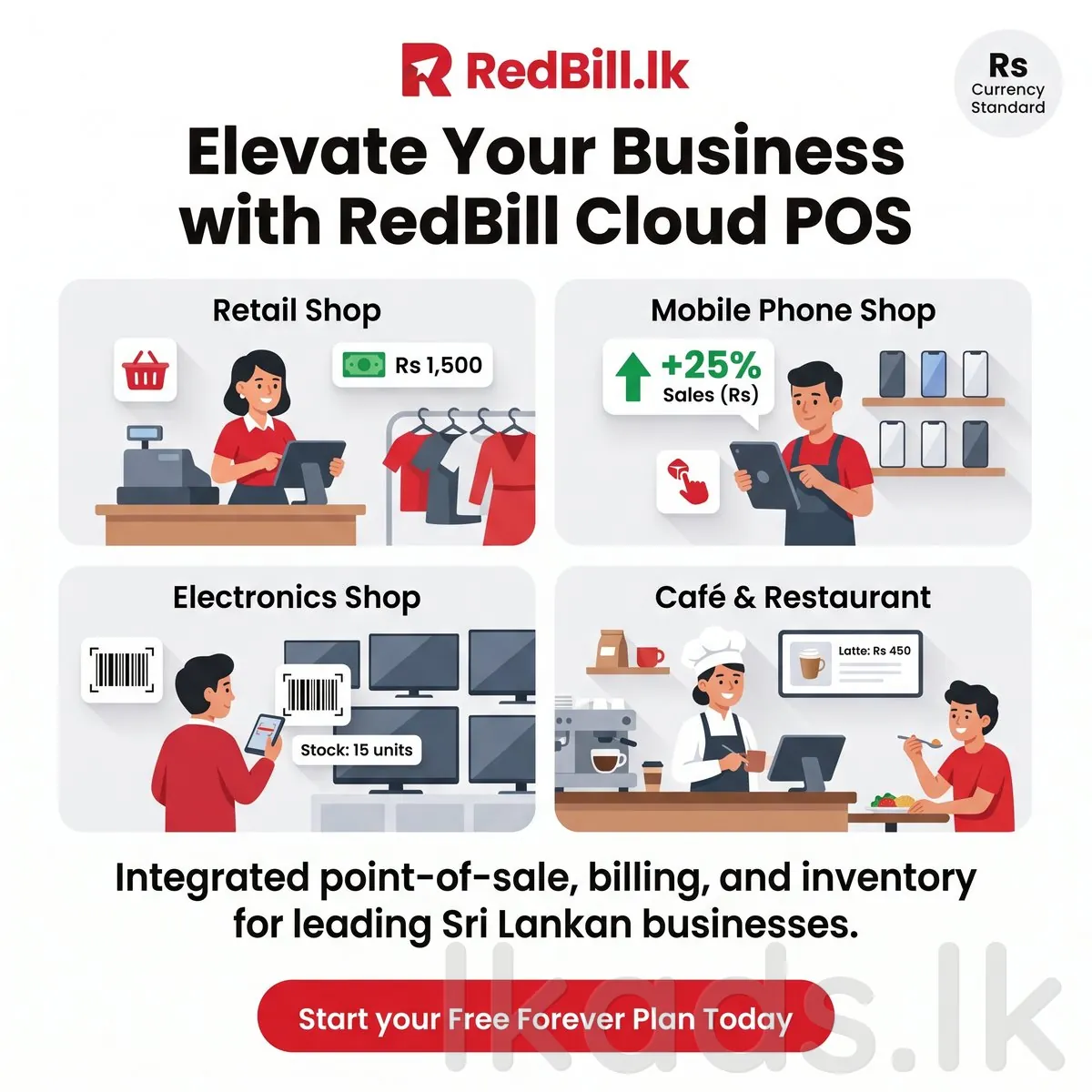 Restaurant & Cafe POS Billing System - Free Cloud Software photo 3