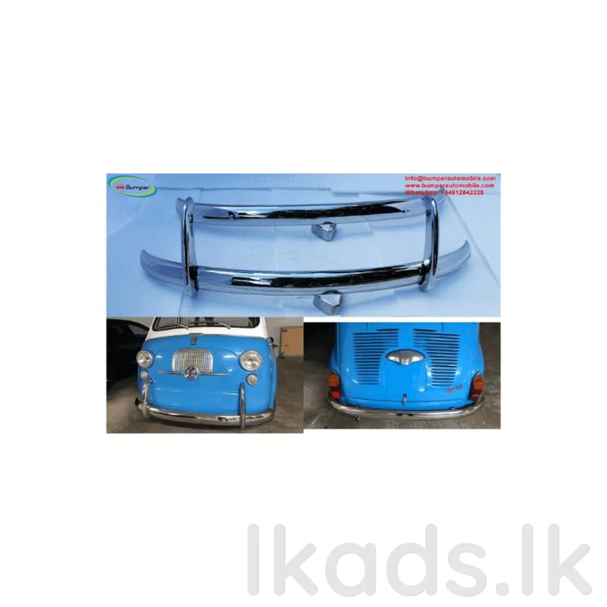 Fiat (1957-1975) Bumper Parts for Classic car photo 4