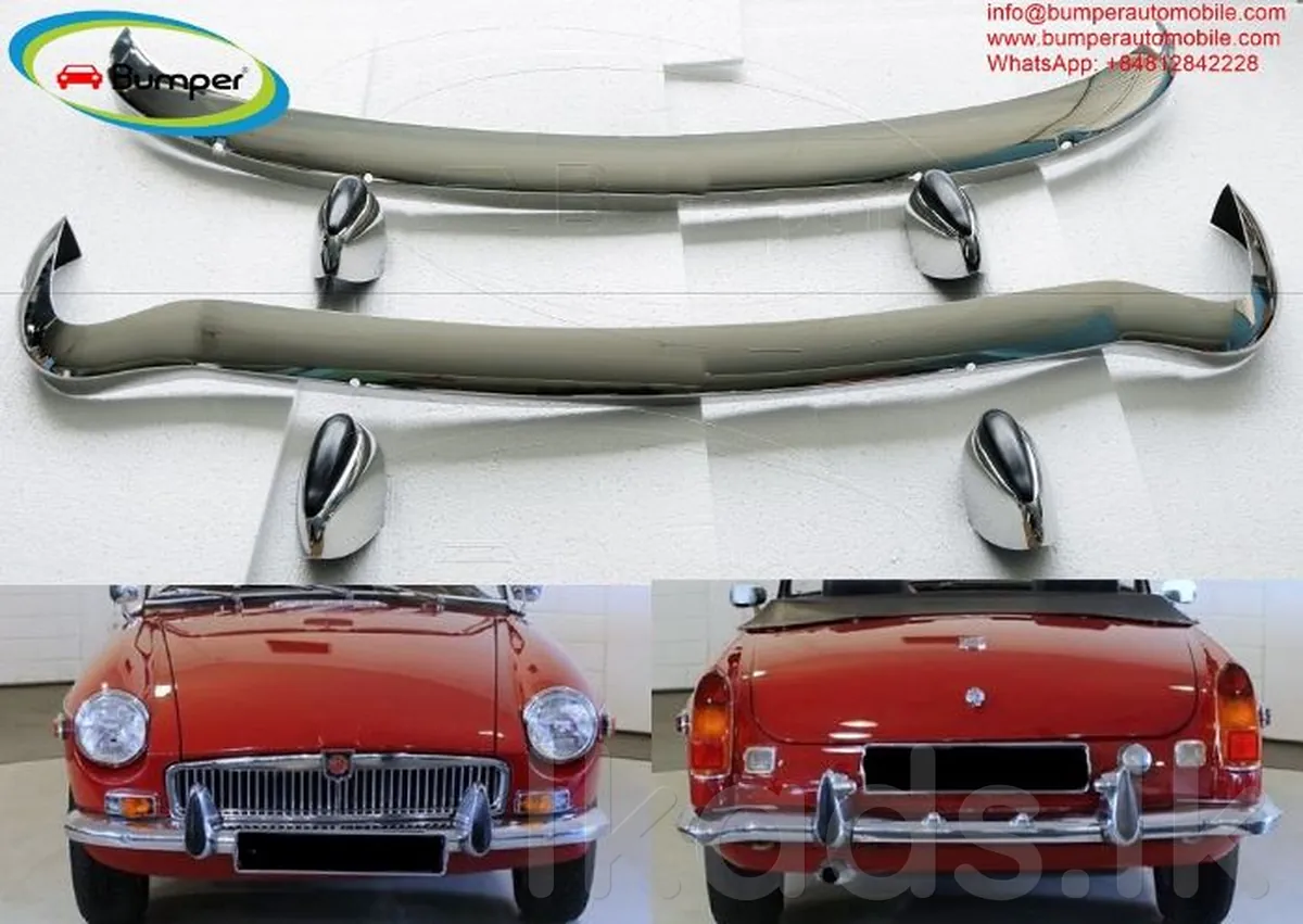 MGB (1962-1974) and MGB GT Split 1970 bumper classic car photo 3