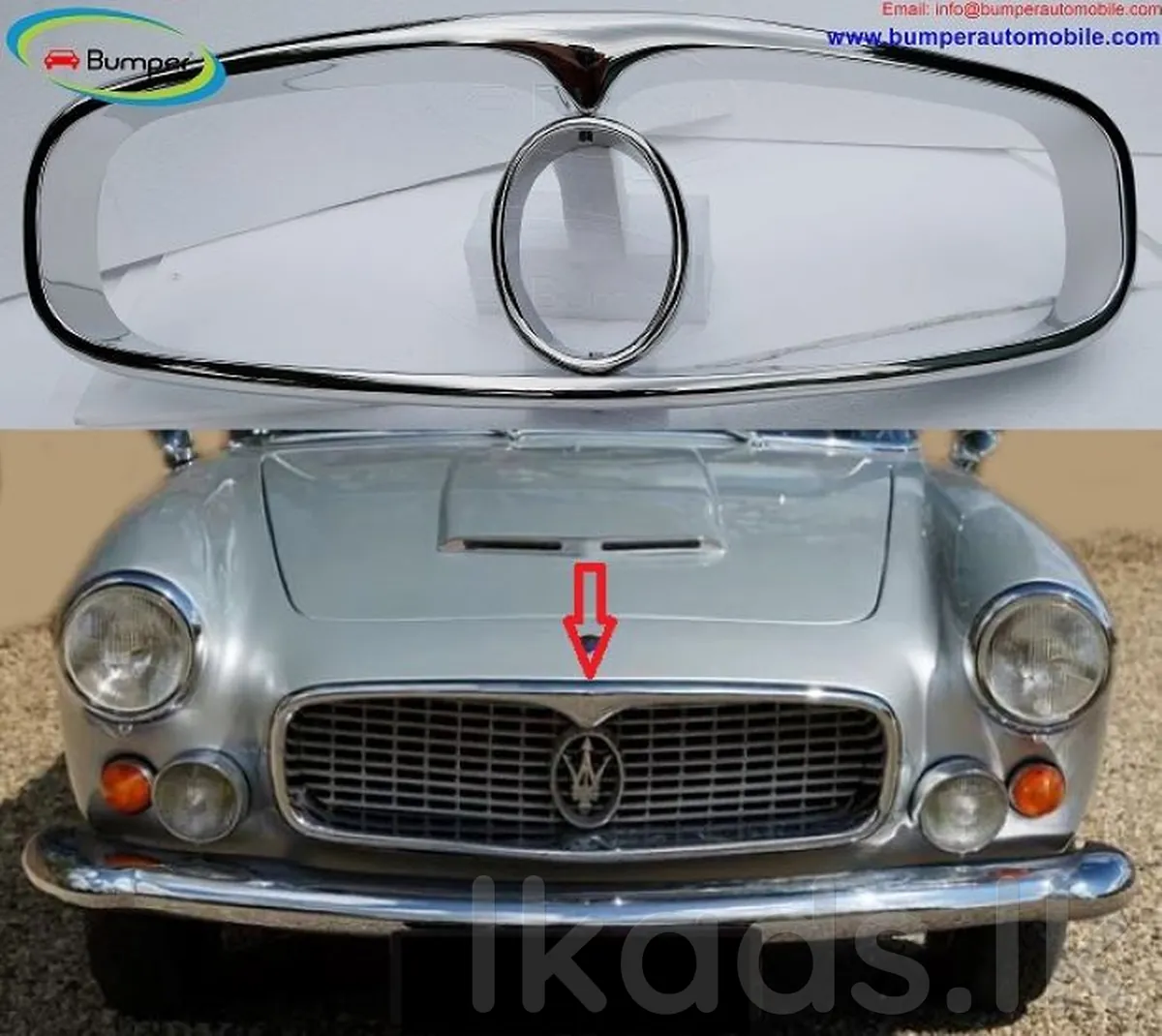Maserati bumper and grill classic car photo 2