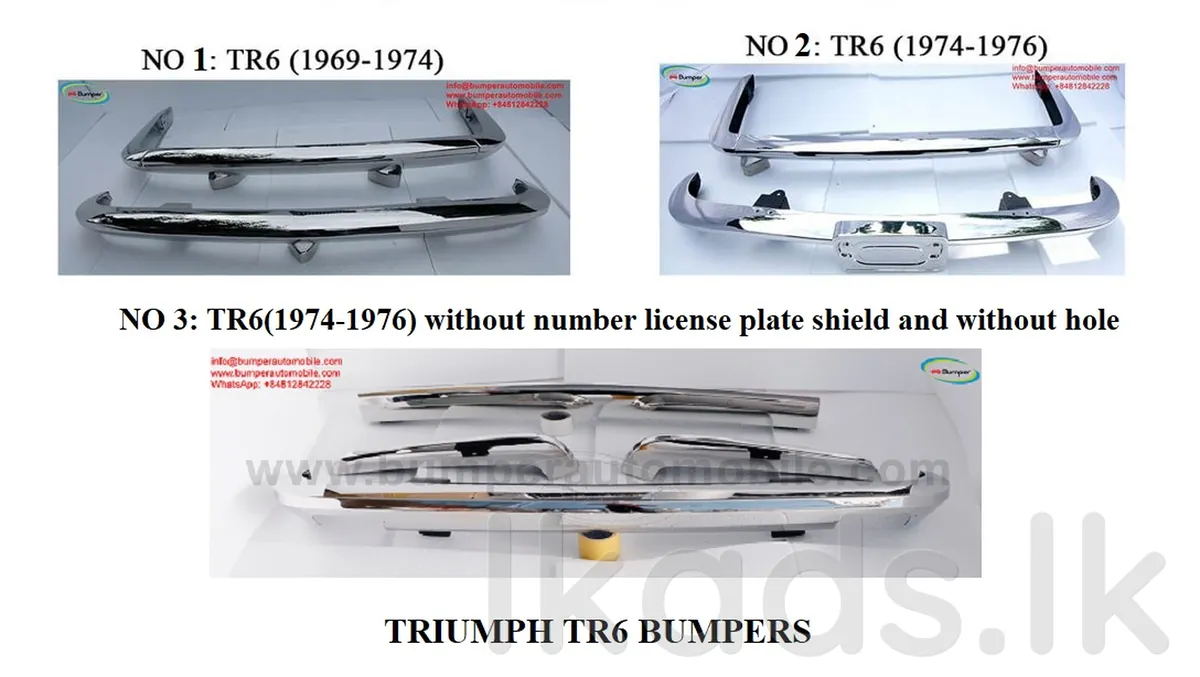 Triumph TR6 Early Year (1969-1974) And Late Year (1974-1976) photo 4