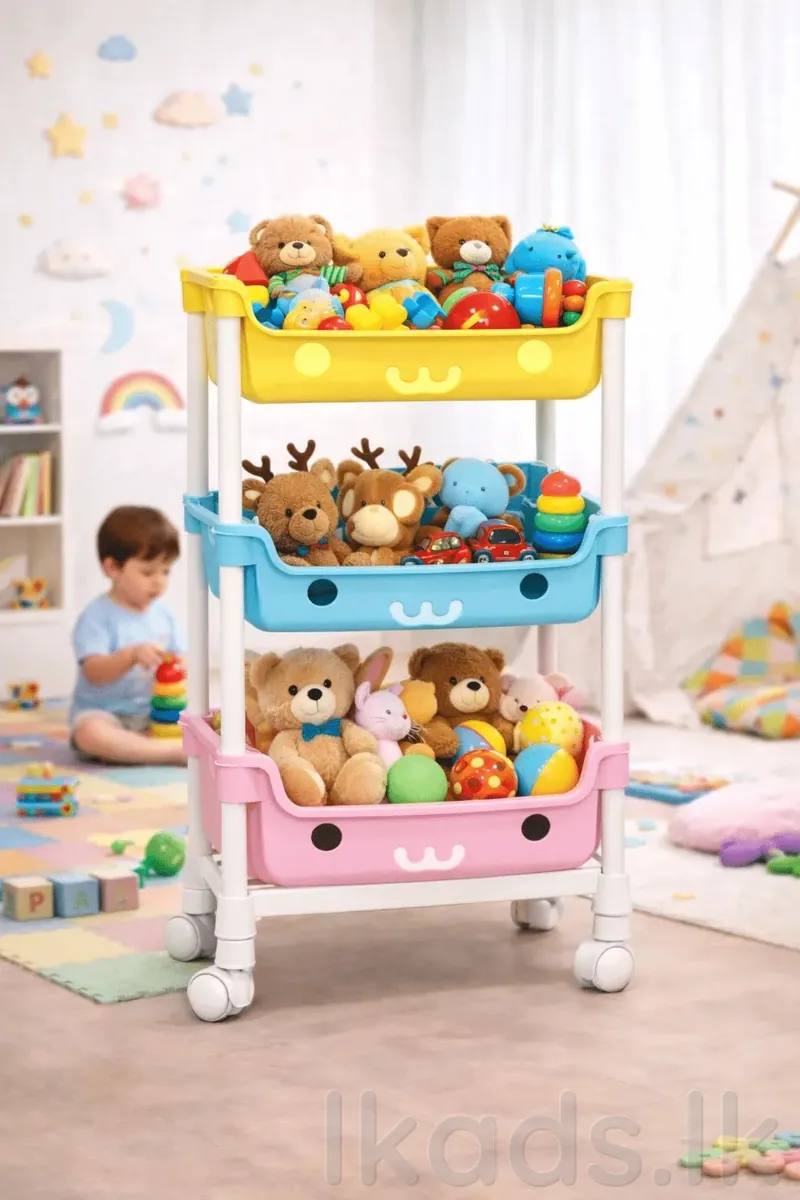 3 LAYER KIDS STORAGE RACK photo 3