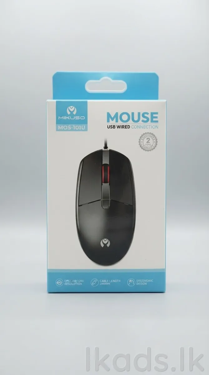 MIKUSO MOS-101U Wired Mouse photo 6