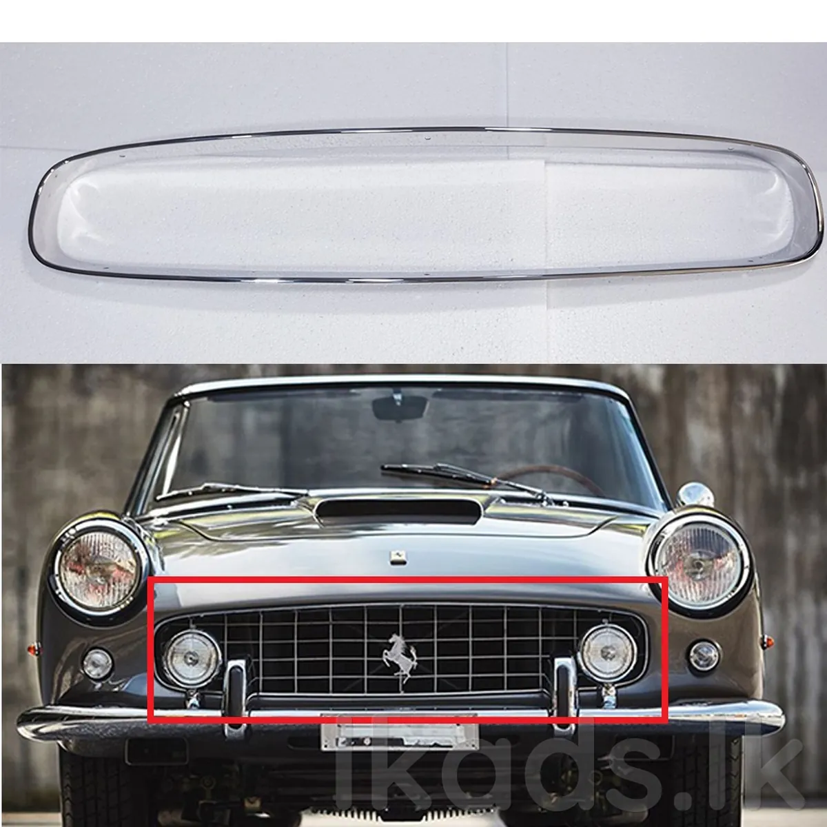 Ferrari 250 GT Coupé Cabriolet Pininfarina S2 (1956 to 1964) bumper and grill frame classic car photo 2