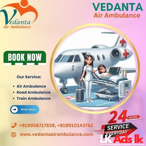 Utilize Vedanta Air Ambulance Service in Varanasi with the Latest Medical Device at a Reasonable Cost