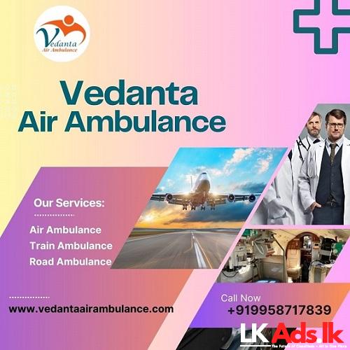 Hire Vedanta Air Ambulance Service in Raipur with Excellent Healthcare Facility
