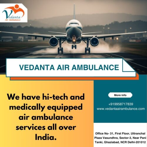 Safest Patient Transport from Kolkata via the Air Ambulance of Vedanta