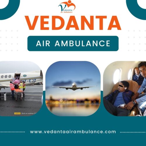 Excellent Air Ambulance with Medical Setup from Mumbai via Vedanta