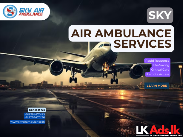 Sky Air Ambulance Fast Transport Air Service.