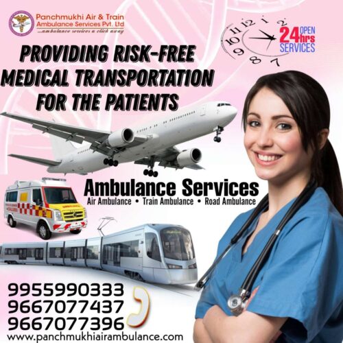 Use a Fully Dedicated Medical Team by Panchmukhi Air Ambulance from Chennai