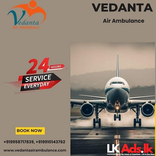 Take Unmatched Vedanta Air Ambulance Service in Bangalore at a Minimum Price