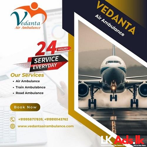Vedanta Air Ambulance Service in Ranchi for Easy and Comfortable Patient Transfer Service