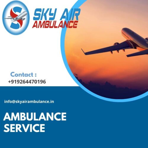 Book Sky Air Ambulance Service In Allahabad for Safe Transport.