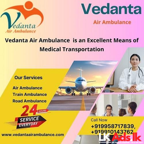 Pick Vedanta Air Ambulance Service in Jamshedpur with Top-level Healthcare Service