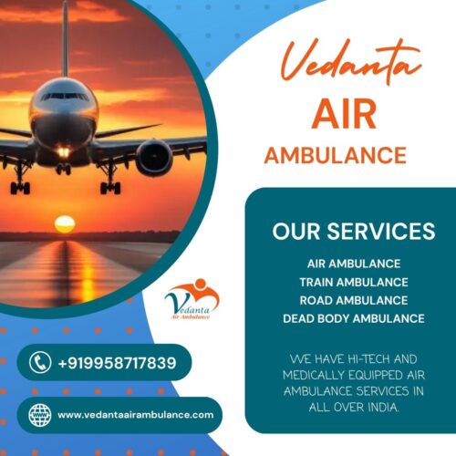 State-of-the-art Air Ambulance for Quick Patient Relocation from Guwahati via Vedanta