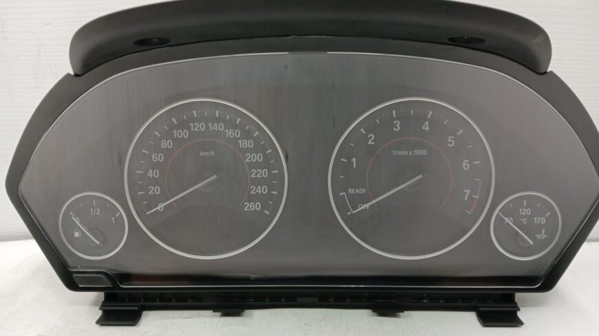 BMW F30 LCI 318I 2016 DASHBOARD INSTRUMENT GAUGE CLUSTER SPEEDOMETER